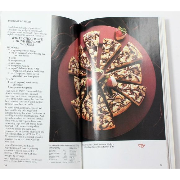 Pillsbury For Chocolate Lovers Rich, Rare and Glorious 1993 Cookbook - Picture 7 of 8